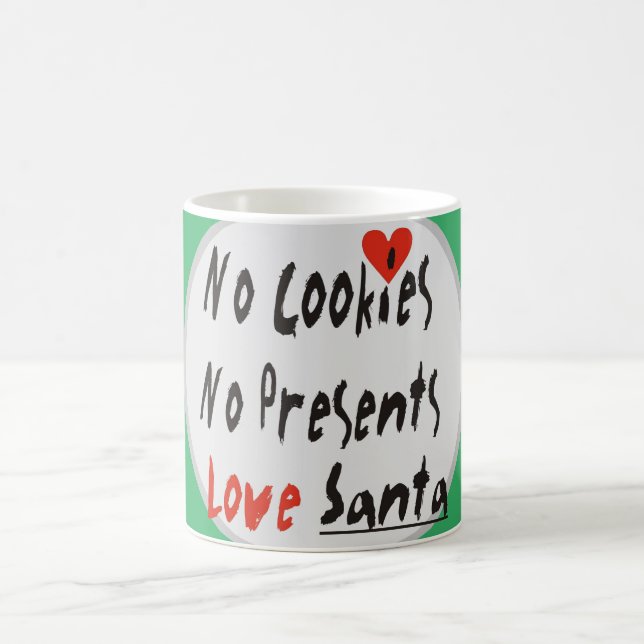 Taza De Café Sin cookies, sin regalos (Centro)