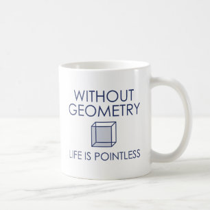 Taza De Café Sin Geometría, La Vida Es Insignificante