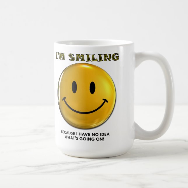 Taza De Café Sin idea Mug (Derecha)