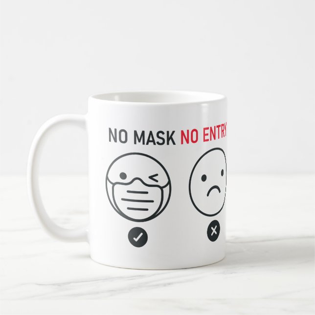 Taza De Café Sin máscara sin entrada (Izquierda)