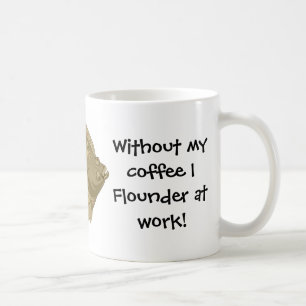 Taza De Café ¡Sin mi platija del café I en el trabajo! Taza