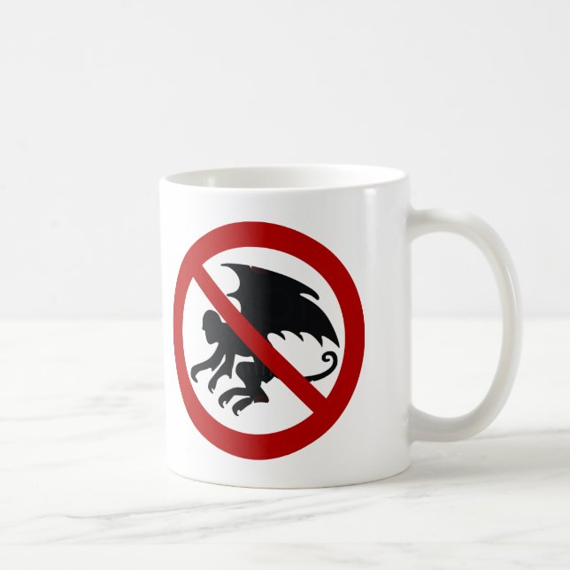 TAZA DE CAFÉ SIN MONOS VOLADORES (Derecha)