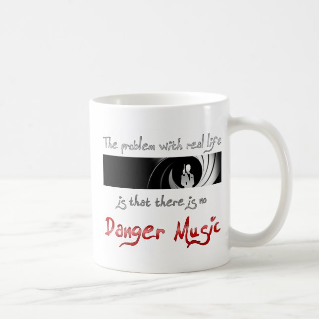 Taza De Café Sin música en peligro (Derecha)