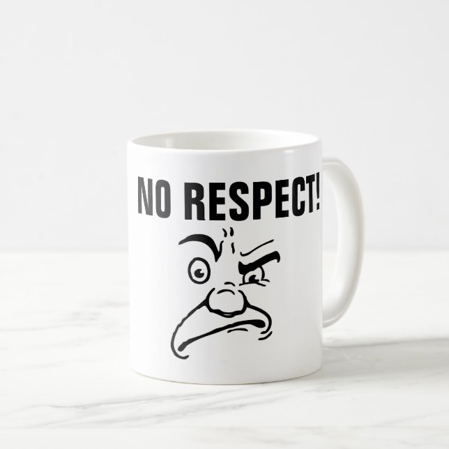 Taza De Café SIN RESPETO Coffee Mugs (Anverso derecho)