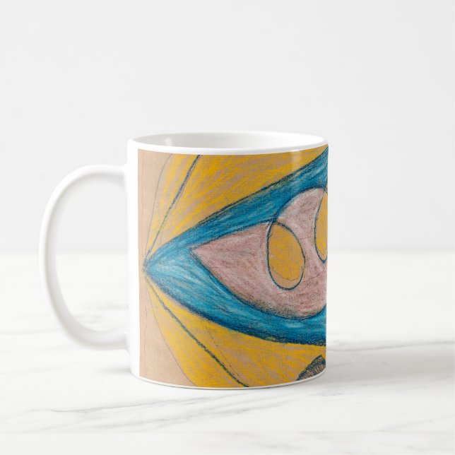 Taza De Café Sin título, 1908 por Hilma af Klint (Izquierda)