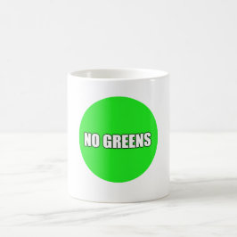 TAZA DE CAFÉ SIN VERDES