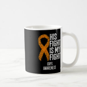 Taza De Café Síndrome De Dolor Regional Complejo Su Lucha Es Mi