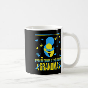 Taza De Café Síndrome de Down Orgulloso Abuela Awares por síndr