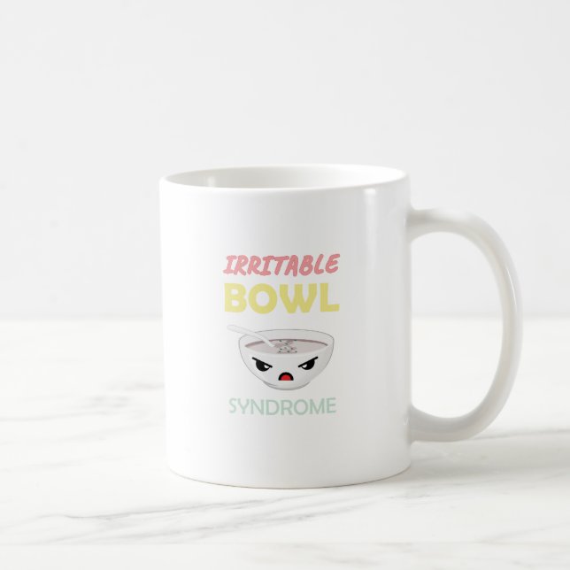 Taza De Café Síndrome del Tazón Irritable IBS (Derecha)