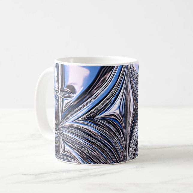 Taza De Café Sinfonía de cromo cromático (Anverso izquierdo)