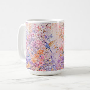 Taza De Café Sinfonía de Flor Secreta