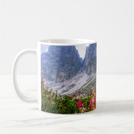 Taza De Café Sinfonía de la Naturaleza: Paisaje de montaña