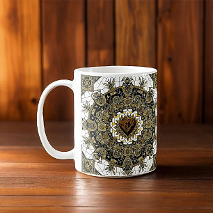 Taza De Café Sinfonía del amor en un panal de miel