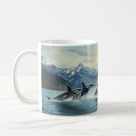 Taza De Café Sinfonía Orca Mug - Escena de la Naturaleza del Pa