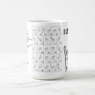 Taza De Café SING LNGUAGE mug