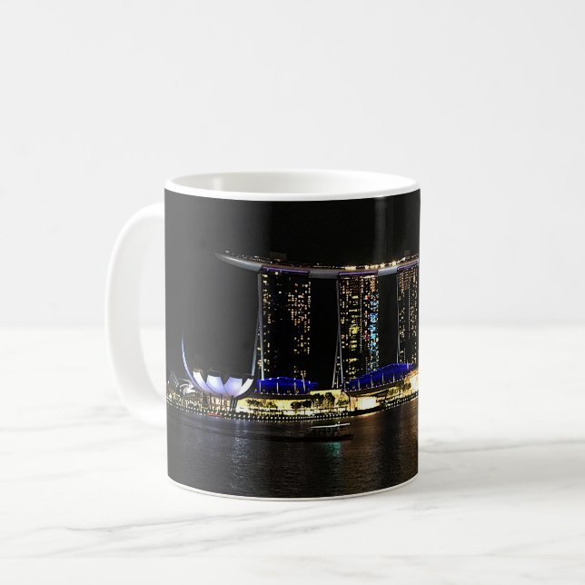 Taza De Café Singapur Marina Bay Sands #1 Mug (Anverso izquierdo)