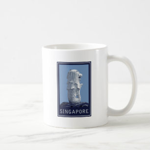 Taza De Café Singapur Merlion