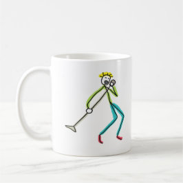 Taza De Café Singing Stickman