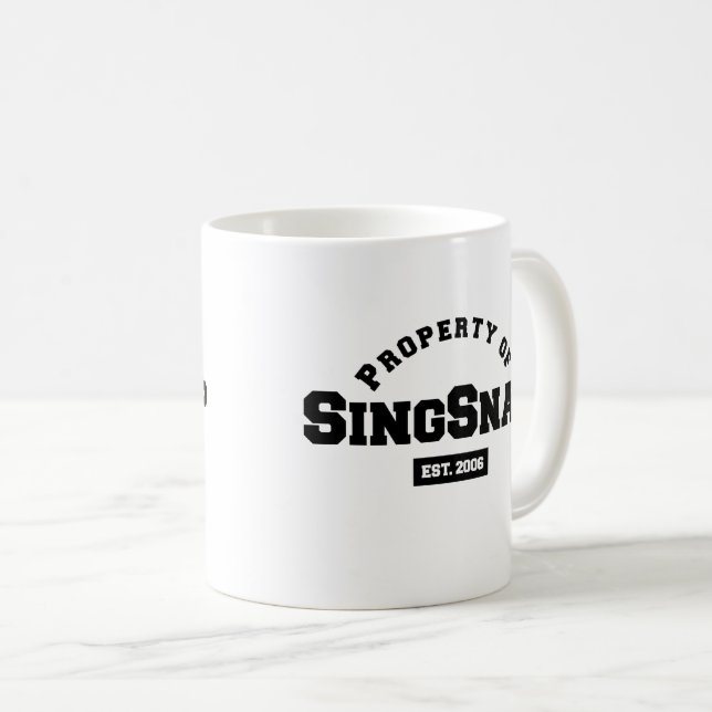 Taza De Café SingSnap Coffee Mug (Anverso derecho)