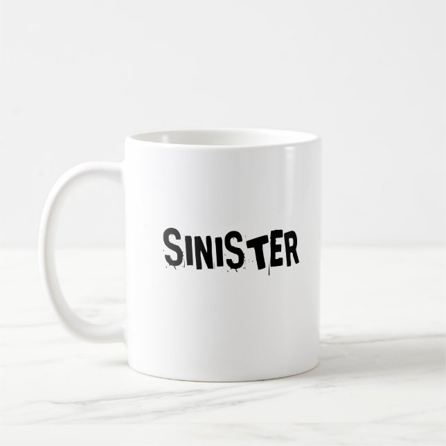 TAZA DE CAFÉ SINIESTRO (Izquierda)