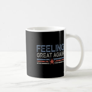 Taza De Café Sintiendo Genial de Nuevo Trump Día de Inauguració