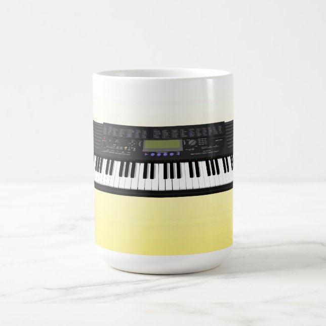 Taza De Café Sintonía moderna de teclado: Modelo 3D: Mug (Centro)