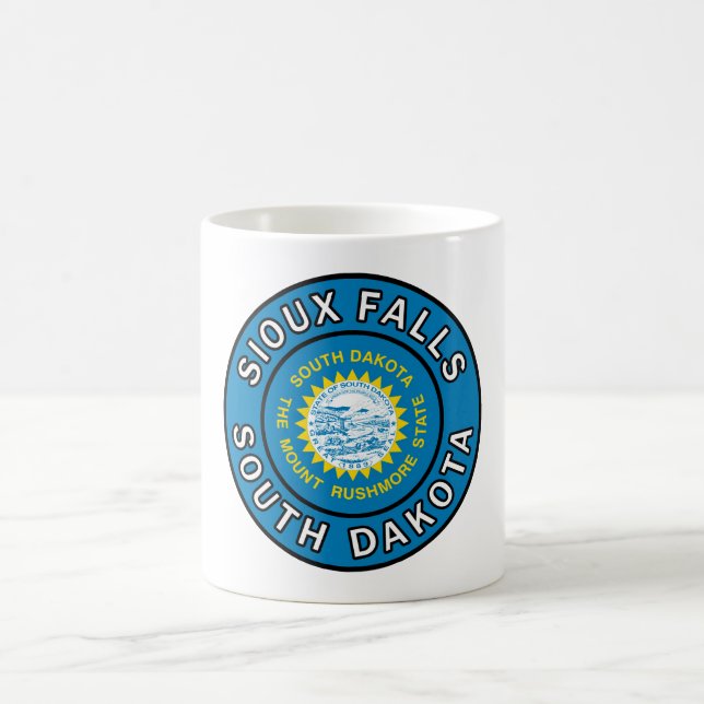 Taza De Café Sioux Falls Dakota del Sur (Centro)