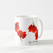 Sip Beautifully 11 oz. Coffee Mug (Nasturtium)
