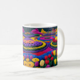 Taza De Café Sip en Bloom - Jardín floral