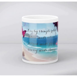 Taza De Café “Sip Into Summer Serenity” or “r