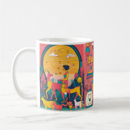 Taza De Café Sip, Sketch y Savor: Dibujar tu manera de crear