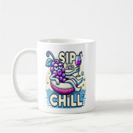 Taza De Café Sip Y Chill