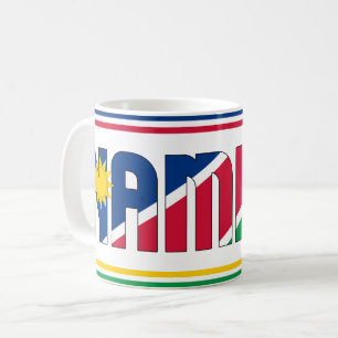 Taza De Café "Sippin' with Namibia" café patriótico Mug