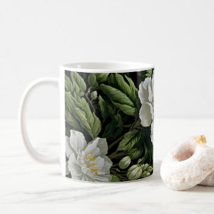 Taza De Café Sips de serenidad: Bloom Mug Tropical