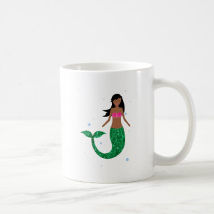 Taza De Café sirena afroamericana