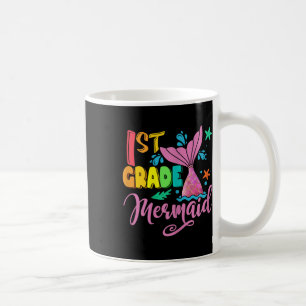 Taza De Café Sirena de 1er grado vuelve a la escuela para enseñ