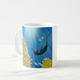 Taza De Café Sirena de gato