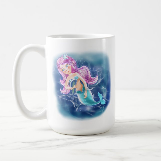 Taza De Café Sirena de hadas (Izquierda)