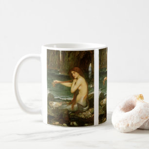 Taza De Café Sirena de John William Waterhouse