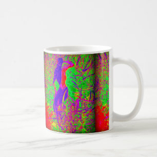 Taza De Café sirena hippie retro groovni