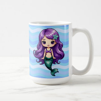 Taza De Café Sirena Morada