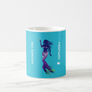 Taza De Café Sirena y gancho dorado