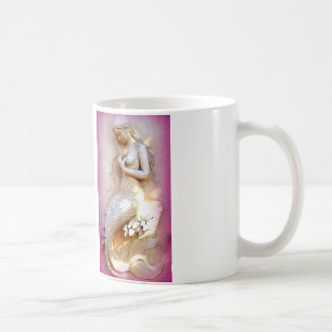 Taza De Café sirenas sentadas tazón de café