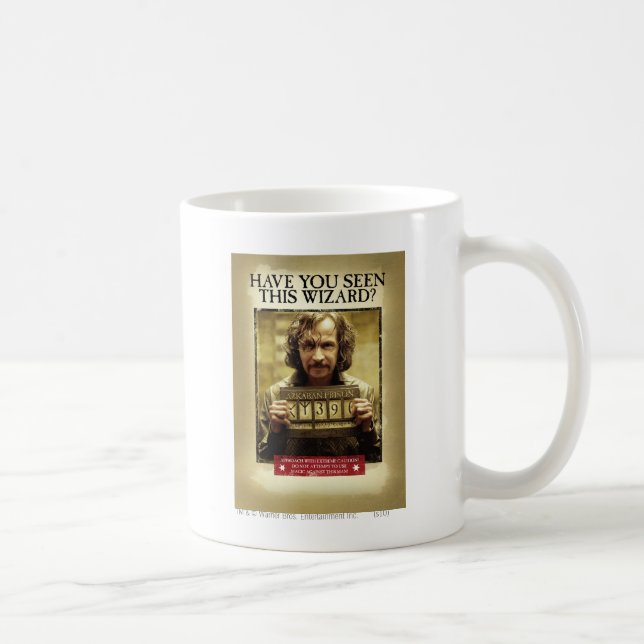 Taza De Café Sirius Black Wanted Poster (Derecha)