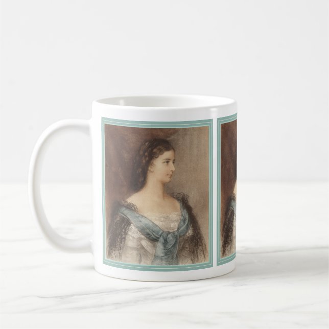 Taza De Café Sisi - Elisabeth de Baviera - emperatriz de (Izquierda)