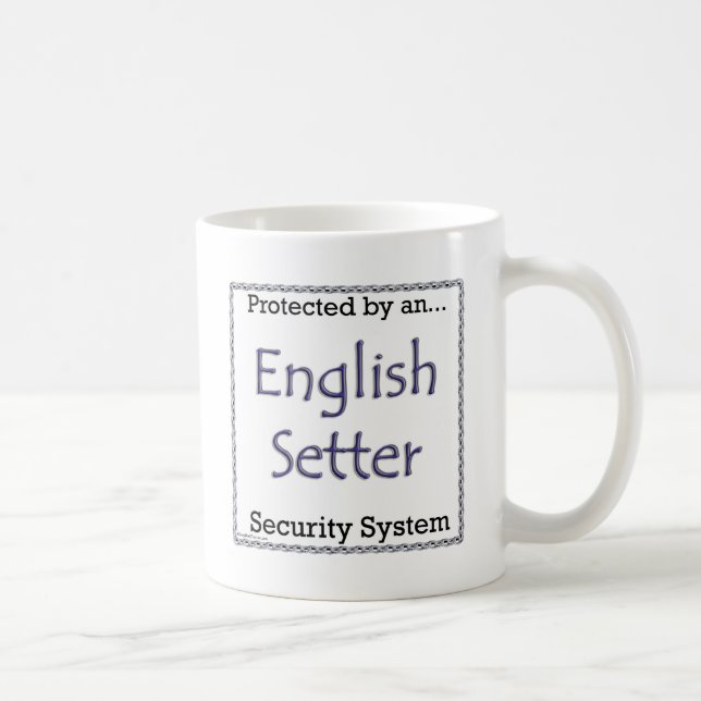 Taza De Café Sistema de seguridad de la instalación en inglés (Derecha)