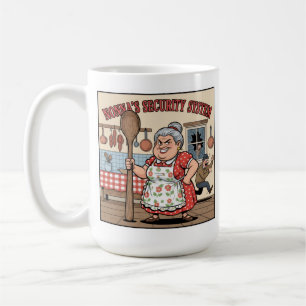 Taza De Café Sistema de Seguridad de Nonna