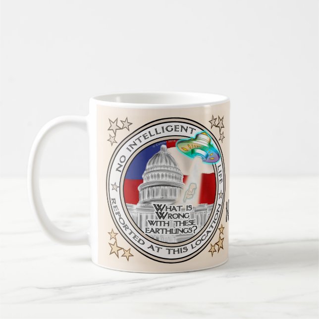 Taza De Café Sistema político roto (Izquierda)