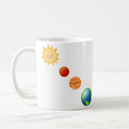 Taza De Café Sistema solar