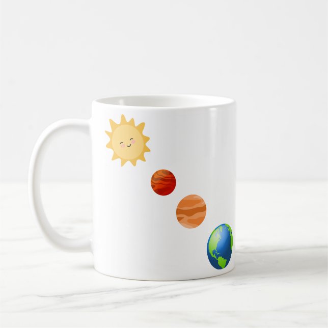 Taza De Café Sistema solar (Izquierda)